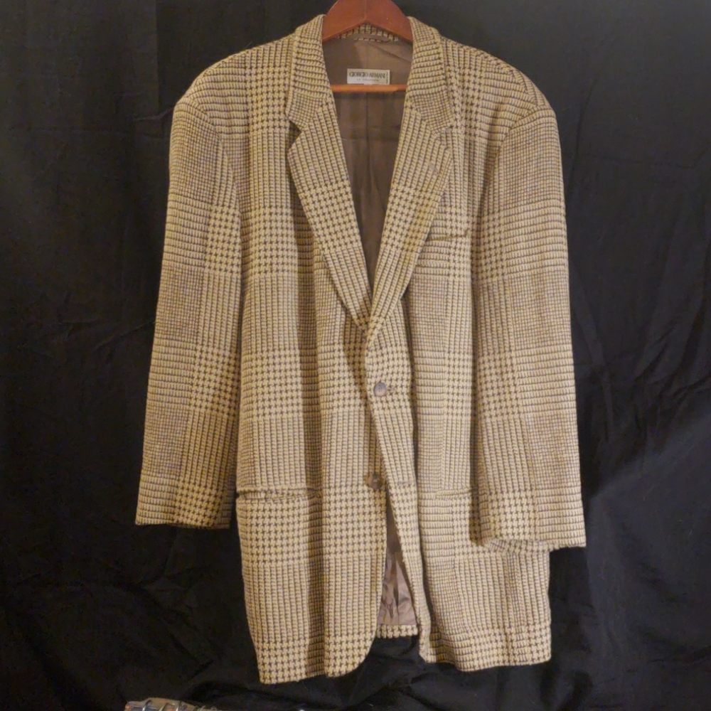 Giorgio Armani Houndstooth Sport Jacket